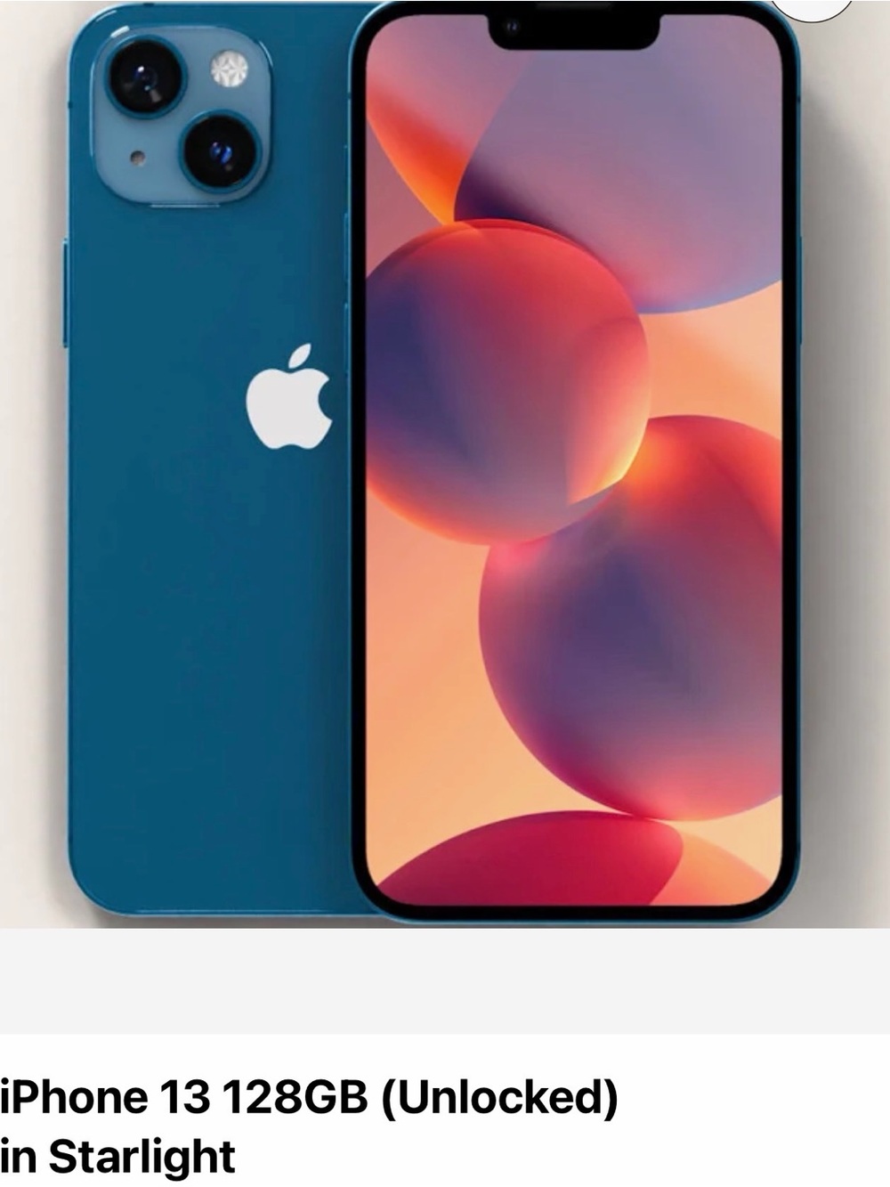 Apple iPhone 13 in Blue